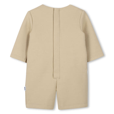 Boss mameluco traje para bebe Beige